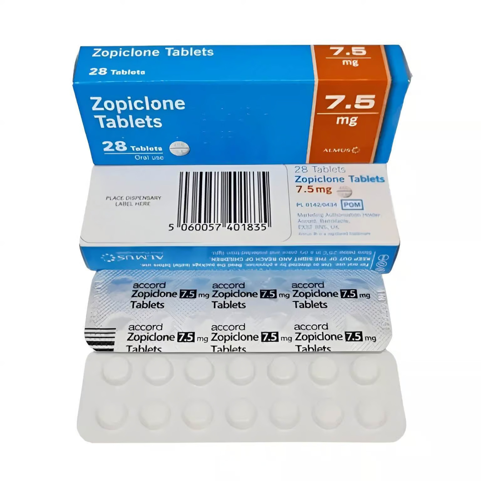 Zopiclone 7.5mg - UK